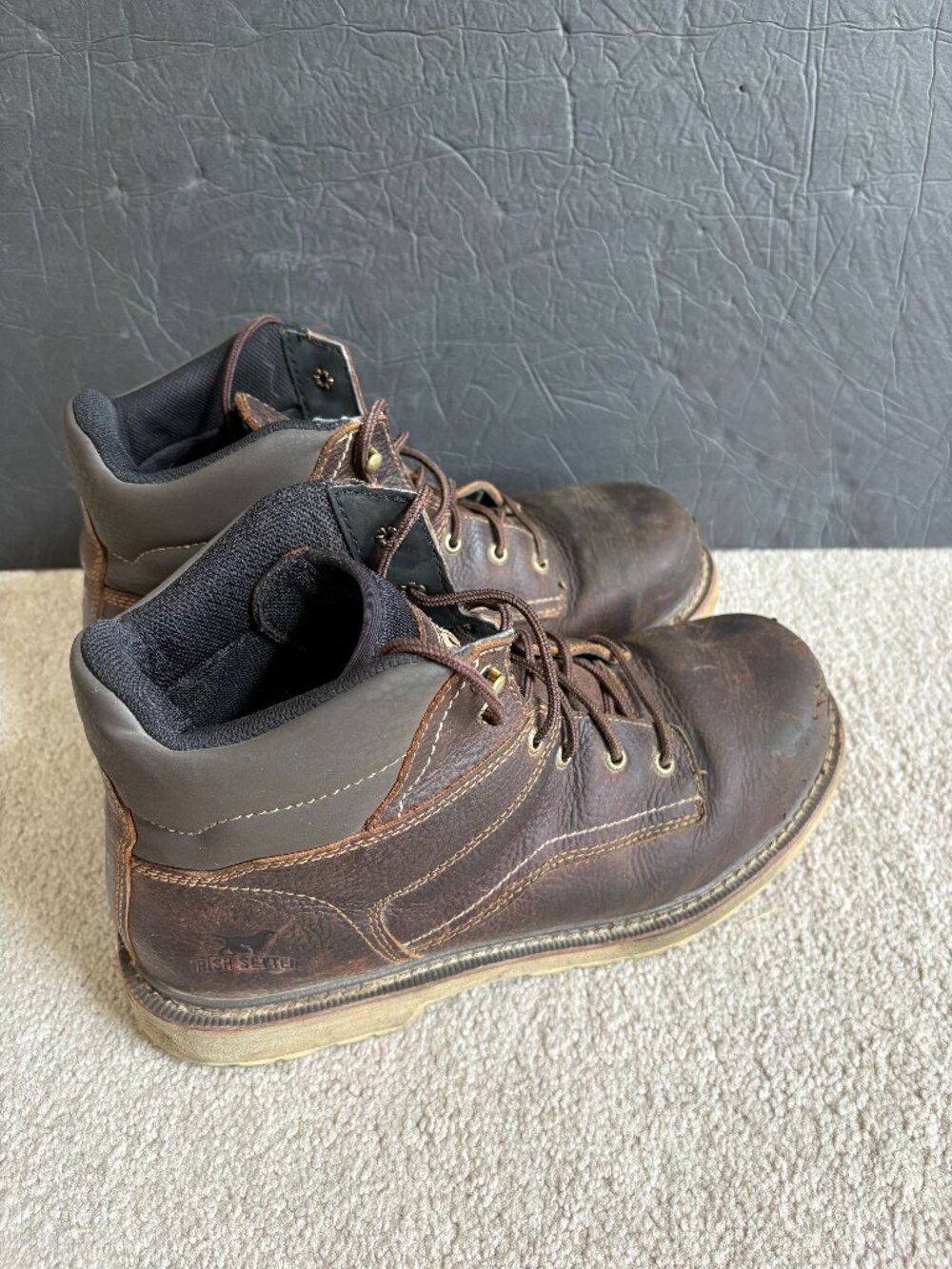 Irish Setter Kittson Men's Steel Toe Work Boots Brown Leather 83666
